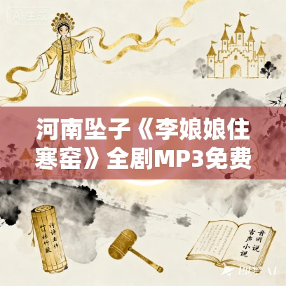 河南坠子《李娘娘住寒窑》全剧MP3免费下载 16集