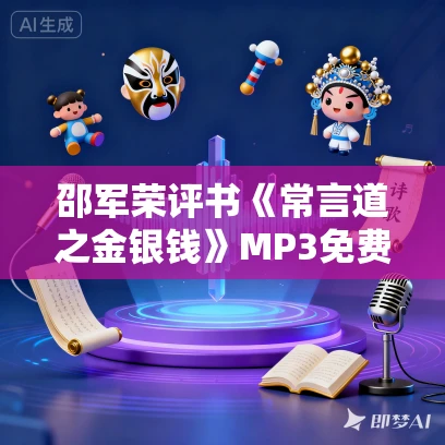 邵军荣评书《常言道之金银钱》MP3免费打包下载 21回全