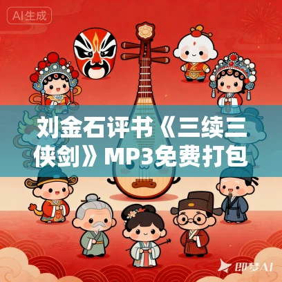 刘金石评书《三续三侠剑》MP3免费打包下载 72回全
