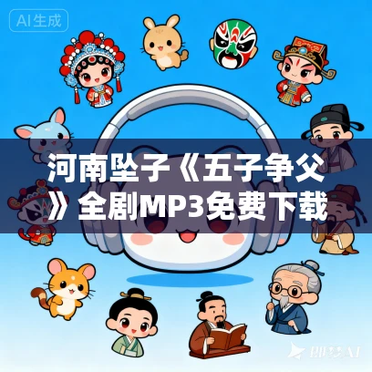 河南坠子《五子争父》全剧MP3免费下载 朱立忠