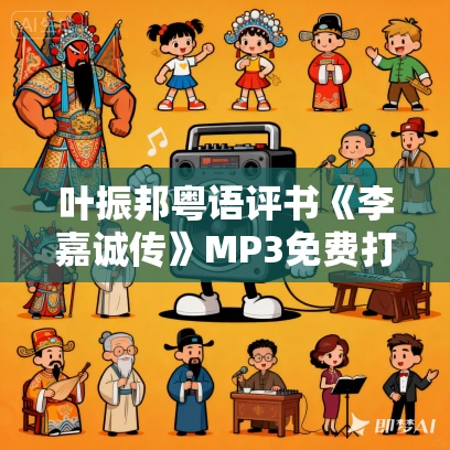叶振邦粤语评书《李嘉诚传》MP3免费打包下载 63回全
