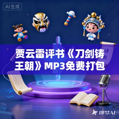 贾云雷评书《刀剑铸王朝》MP3免费打包下载 139回全