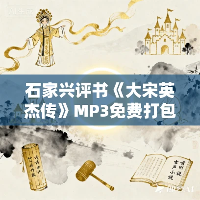 石家兴评书《大宋英杰传》MP3免费打包下载 148回全