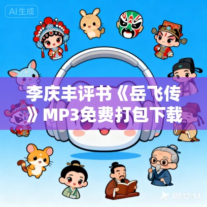 李庆丰评书《岳飞传》MP3免费打包下载 162回