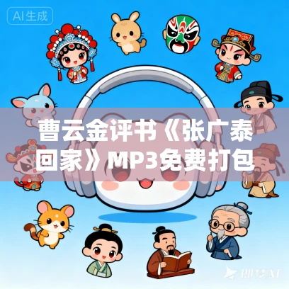 曹云金评书《张广泰回家》MP3免费打包下载 9回全