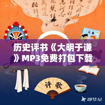 历史评书《大明于谦》MP3免费打包下载 61回全
