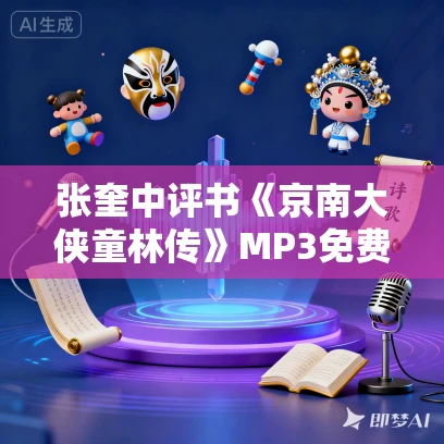 张奎中评书《京南大侠童林传》MP3免费打包下载 280回全