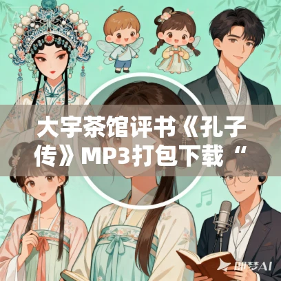 大宇茶馆评书《孔子传》MP3打包下载“接地气”的孔夫子 157回全