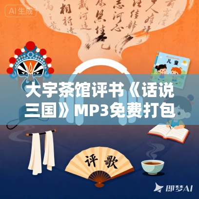 大宇茶馆评书《话说三国》MP3免费打包下载 64回全
