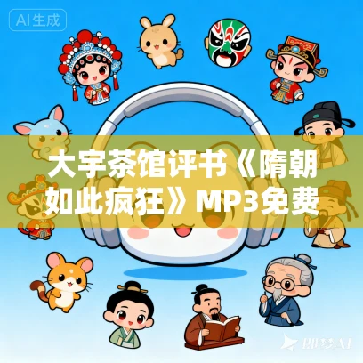 大宇茶馆评书《隋朝如此疯狂》MP3免费打包下载 89回全