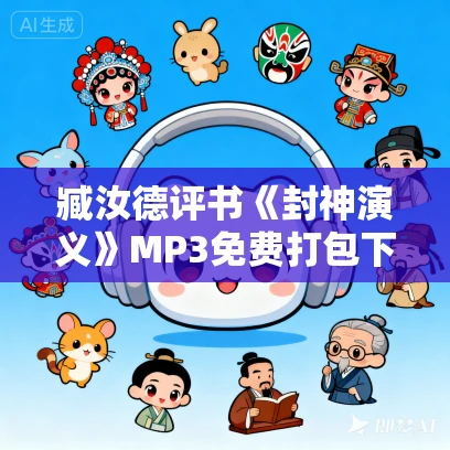 臧汝德评书《封神演义》MP3免费打包下载 161回全