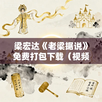 梁宏达《老梁据说》免费打包下载（视频MP4+音频MP3）