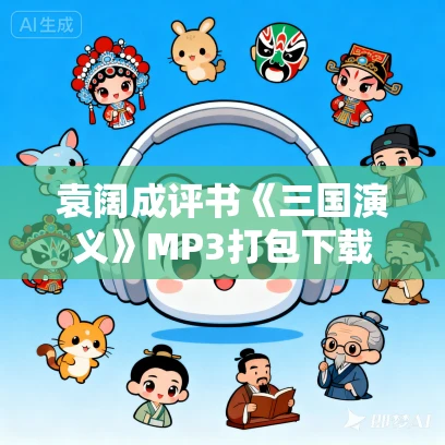 袁阔成评书《三国演义》MP3打包下载