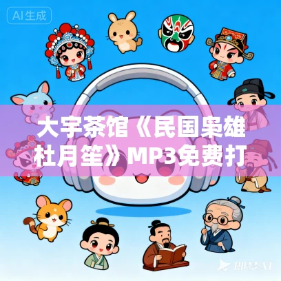 大宇茶馆《民国枭雄杜月笙》MP3免费打包下载 114回全