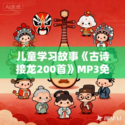 儿童学习故事《古诗接龙200首》MP3免费打包下载 （黑天白日龙）