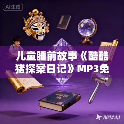 儿童睡前故事《酷酷猪探案日记》MP3免费打包下载 119集 元宝欧尼播音