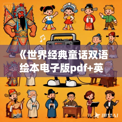 《世界经典童话双语绘本电子版pdf+英语音频MP3》免费打包下载 24部