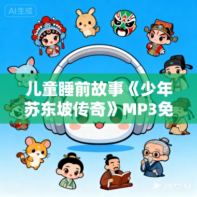 儿童睡前故事《少年苏东坡传奇》MP3免费打包下载 182集