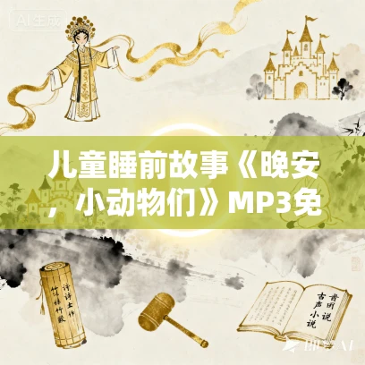 儿童睡前故事《晚安，小动物们》MP3免费打包下载 晚安妈妈播音 10集