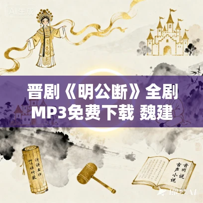 晋剧《明公断》全剧MP3免费下载 魏建琴 郭金平 王春海 芦变嫦