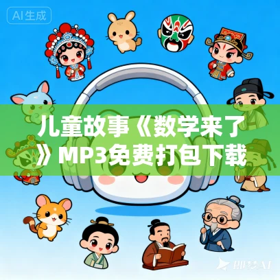 儿童故事《数学来了》MP3免费打包下载 20集 精灵袋鼠妈妈播音