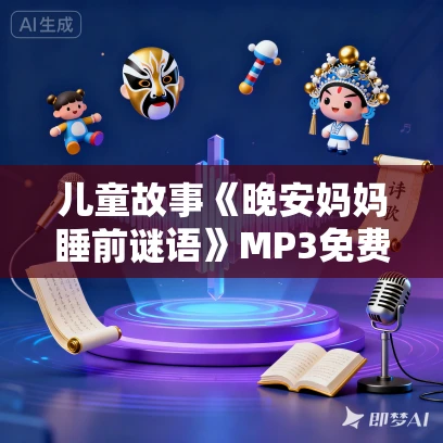 儿童故事《晚安妈妈睡前谜语》MP3免费打包下载 132集