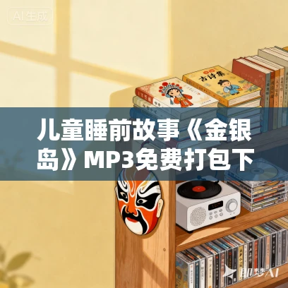 儿童睡前故事《金银岛》MP3免费打包下载 圆少年人的航海梦 狮子老爸播讲