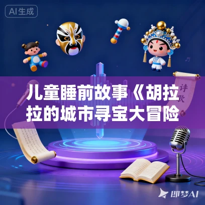 儿童睡前故事《胡拉拉的城市寻宝大冒险》MP3免费打包下载 凯叔讲故事