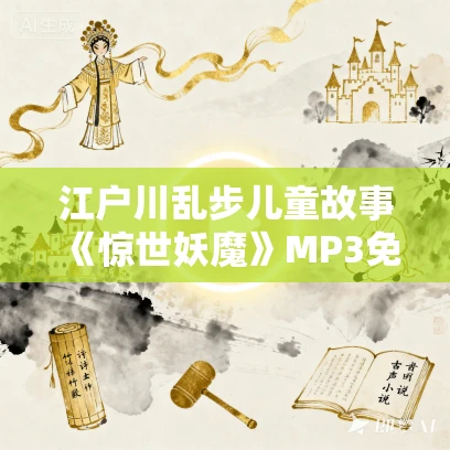 江户川乱步儿童故事《惊世妖魔》MP3免费打包下载 28集 少年侦探系列