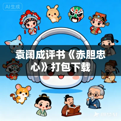 袁阔成评书《赤胆忠心》打包下载