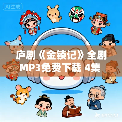 庐剧《金锁记》全剧MP3免费下载 4集 朱德顺-刘长芬