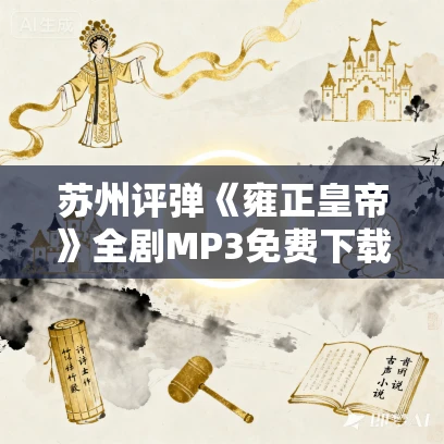 苏州评弹《雍正皇帝》全剧MP3免费下载 54回 谢毓菁