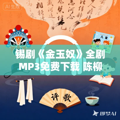 锡剧《金玉奴》全剧MP3免费下载 陈柳亚 袁梦娅 潘华 邵新峰