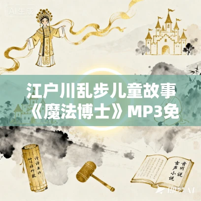 江户川乱步儿童故事《魔法博士》MP3免费打包下载 28集 少年侦探系列