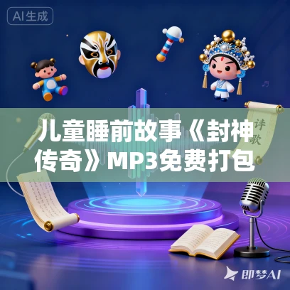 儿童睡前故事《封神传奇》MP3免费打包下载 元宝欧尼播音 184集