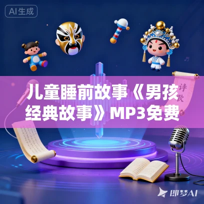 儿童睡前故事《男孩经典故事》MP3免费打包下载 30集 甜甜阿姨播讲