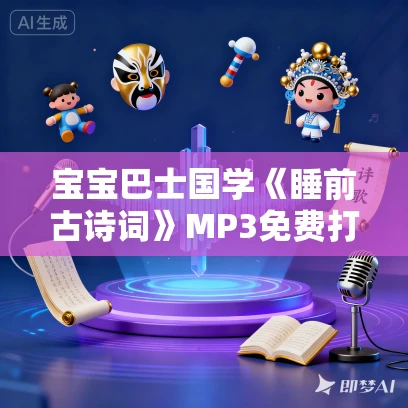 宝宝巴士国学《睡前古诗词》MP3免费打包下载 399集