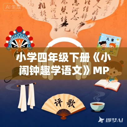 小学四年级下册《小闹钟趣学语文》MP3免费打包下载 61集