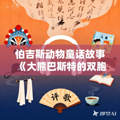 伯吉斯动物童话故事《大熊巴斯特的双胞胎》MP3免费打包下载 34集