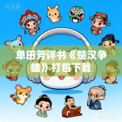 单田芳评书《楚汉争雄》打包下载