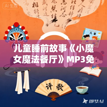 儿童睡前故事《小魔女魔法餐厅》MP3免费打包下载 棒棒老师播音
