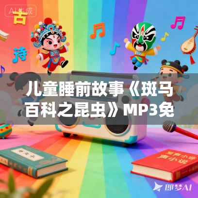 儿童睡前故事《斑马百科之昆虫》MP3免费打包下载 12集 MP4+MP3版