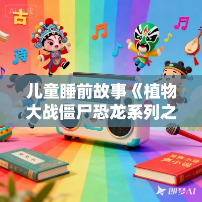 儿童睡前故事《植物大战僵尸恐龙系列之飞跃侏罗纪》MP3免费打包下载 42集