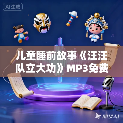 儿童睡前故事《汪汪队立大功》MP3免费打包下载 1- 3部全 凯叔讲故事
