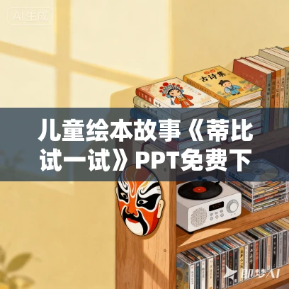儿童绘本故事《蒂比试一试》PPT免费下载
