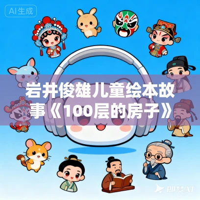 岩井俊雄儿童绘本故事《100层的房子》PDF+MP3音频免费网盘下载 3本