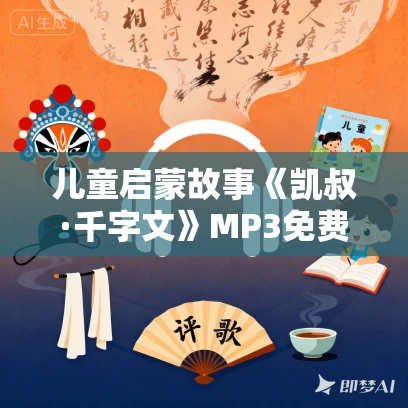 儿童启蒙故事《凯叔·千字文》MP3免费打包下载