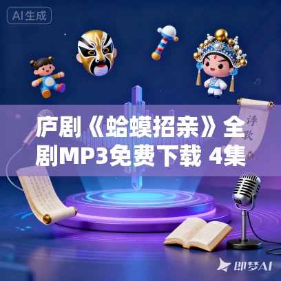 庐剧《蛤蟆招亲》全剧MP3免费下载 4集 单小侉-夏巧云