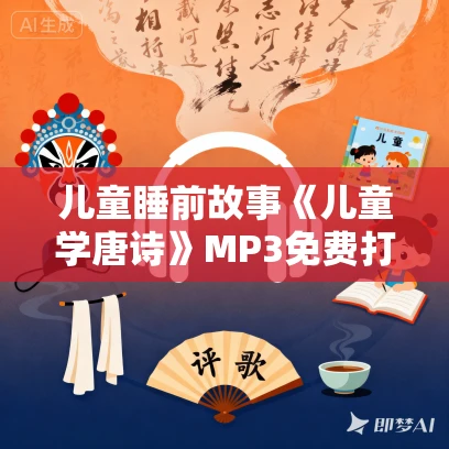 儿童睡前故事《儿童学唐诗》MP3免费打包下载 43集
