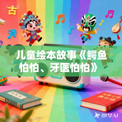 儿童绘本故事《鳄鱼怕怕、牙医怕怕》 PPT免费下载